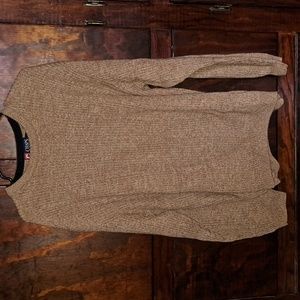 CHAPS Men's L lt brown sweater